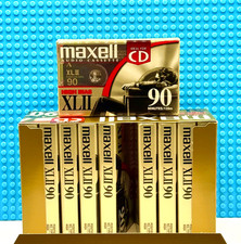 MAXELL  XLII 90  2002  USA  TYPE II    BOX OF 10  TAPES (10)   (SEALED) picture