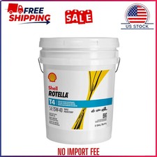 HOT Shell ROTELLA T4 Triple Protection Diesel Conventional Engine Oil 15W-40 picture