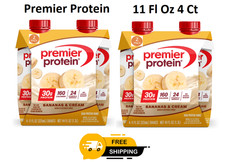 New Premier Protein Shake, Bananas & Cream, 30g Protein, 11 Fl Oz, 4 Ct picture