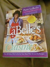 Patti LaBelle's Lite Cuisine Hardcover Book Cookbook Signed Autographed Copy picture