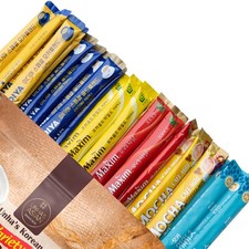 Unha's Korean Instant Coffee Mix Variety Pack, 6 Flavors, 30 Sticks | Korean picture
