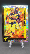 Panini 2020-21 Flux Anthony Edwards Timberwolves RC Cracked Ice Prizm #202 picture