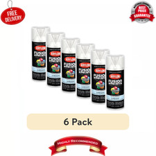 (6 pack) Krylon Fusion All-In-One Clear, Gloss, Clear, 12 oz picture