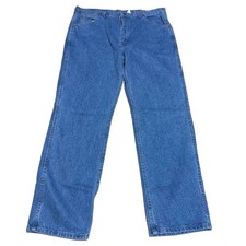Sears Roebucks Jeans 38x29 Vintage Deadstock Straight Leg Blue nwt Denim USA picture