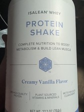 NEW With MCT Isagenix Isalean Protein Shake Creamy Vanilla Exp 1/27 picture