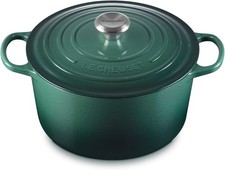 Le Creuset Enameled Cast Iron Signature Deep Round Oven, 6.5 qt., Artichaut #NIB picture