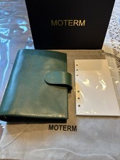 Moterm Personal Luxe 2.0 Full Grain Leather Vegetable Tan In Forest Green New picture
