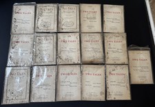 Antique 1892-1893 Two Tales Boston Literary Mag Lot 16 Short Stories Rare picture
