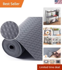 Washable Kitchen Shelf Liners - BPA-Free, Waterproof & Non-Adhesive 11.8