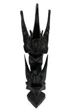 Vtg Indonesian Garuda Bird Hand Carved Wood Carving Hindu Sculpture Statue 9½