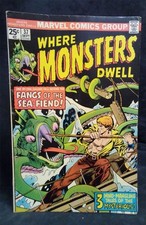Where Monsters Dwell #37 1975 Marvel Comics Comic Book picture