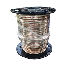 Southwire 14 AWG 2 Conductor Clear Speaker Audio Wire Cable Spool 200+ FT picture