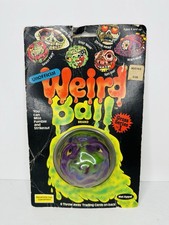 Vintage Mel Appel Weird Ball Sewer Face On Card Madballs KO Rare Monster picture