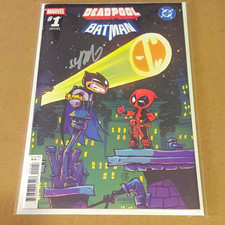 [SIGNED] Deadpool/Batman #1 Skottie Young Variant Signed by Skottie Young picture