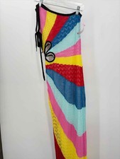 Pre-Owned Staud Blue Size Medium Halter Maxi Sleeveless Dress picture