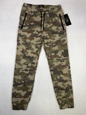 WXYZ Los Angeles Jack Men's Twill Cargo Jogger Pants Size Small Camouflage picture