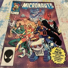 Micronauts The New Voyages #1 (Marvel Comics 1984) Excellent Condition  picture
