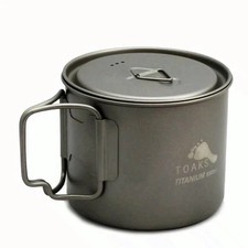 TOAKS LIGHT Titanium 550ml Pot Ultralight Version Cookware Outdoor Camping SET 2 picture