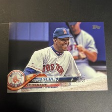 Pedro Martinez 2018 Topps Update Legend Image Variation SP #US23 RED SOX picture