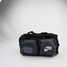  TCU Horned Frogs Nike Bag - Duffel Unisex Black Used OSFA picture