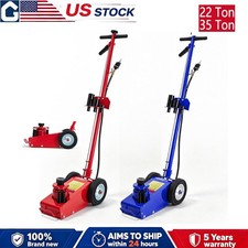 22/35 Ton Air Hydraulic Floor Jack Truck Lift Jacks 77000/48500 LBS Steel HD picture