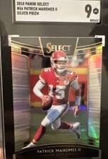 2018 Panini Select - Concourse Patrick Mahomes II #66 Silver Prizm picture