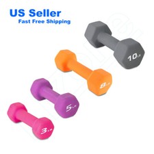 Lizone Neoprene Coated Colorful Dumbbell Weight Lifting Training--One Pair picture