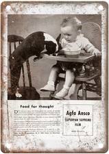 1942 Agfa Vintage Film Camera Advertisement Retro Look Metal Sign C833 picture