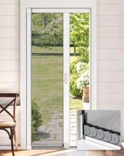 paramondo Retractable Screen Door, White, Size 36