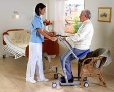 ARJO STEDY NTA1000 SIT-TO-STAND LIFT SARA SITTING STANDING TRANSFER ASSIST AID picture