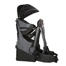 ClevrPlus Deluxe Outdoor Child Backpack Baby Carrier Light Outdoor Hiking, Grey picture