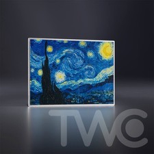 2026 Cameroon MINT XXI Art Gallery - Starry Night, Vincent van Gogh Silver Coin picture