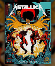 Metallica M72 Dublin, Ireland 2026 Night 1 19/06 Concert Poster by Mick Cassidy picture