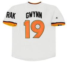 Tony Gwynn 1984 San Diego Padres Home Cooperstown Throwback Jersey Men’s Large picture