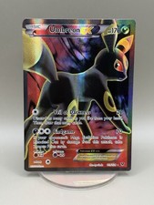 Pokémon TCG Umbreon EX 119/124 Fates Collide Ultra Rare Holo Full Art LP CLEAN picture