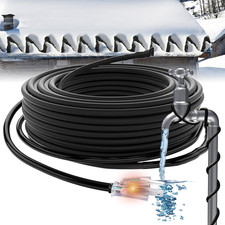 JHSF1 Self Regulating Pre-Assembled Heating Cable 125-Feet 120V Roof Deicing and picture
