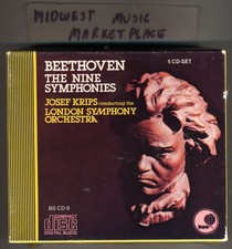 Beethoven The Nine Symphonies 5CD Set - Josef Krips & London Symphony Orchestra picture
