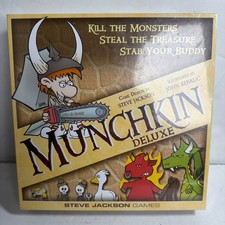 Munchkin Deluxe Board Game Steve Jackson Games 1st Edition 28th Printing SEALED picture
