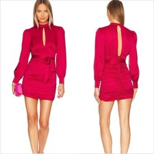 Majorelle Bristol Mini Dress Size XL Hot Pink Special Occasion Wedding Guest picture