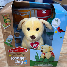 Melissa & Doug Let’s Explore Ranger Dog Plush with Search and Rescue Gear Search picture
