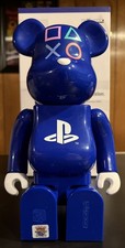 MEDICOM TOY BE@RBRICK PlayStation 400% Blue Sony Bearbrick Figure w/ Box picture