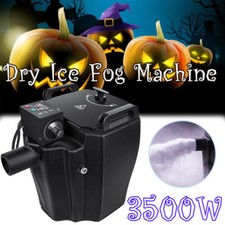 3500W Low Lying Smoke Fog Machine Stage DJ Fogger Dry Ice Ground Fog Machine US picture