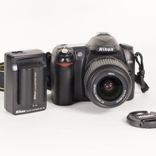 Nikon D50 6.1MP DSLR Camera w/18-55mm Zoom Battery Strap 2gb sd card 1968 clicks picture