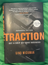 Traction : Get a Grip on Your Business by Gino Wickman (2012, Hard) PLEASE READ picture