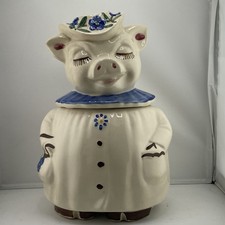 Shawnee Winnie The Pig Vintage 1940s Cookie Jar -Excellent Condition  picture