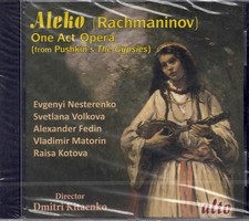 NEW SEALED Sergei Rachmaninoff: Aleko (complete opera) - Alto Records CD picture