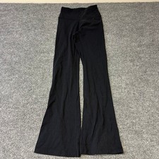 Lululemon Flare Pants Womens Size M Black Groove Pant High Waisted Yoga Athletic picture