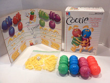 Vintage Cootie Game 1986 Milton Bradley COMPLETE picture