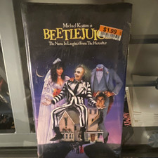 Warner Home Video Beetlejuice (1988) VHS NTSC PG Clam Shell Tim Burton picture