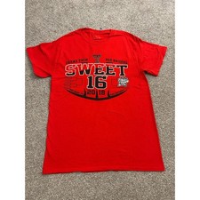 Blue 84 Texas Tech Red Raiders T-Shirt Mens Small Red Excellent 2018 Sweet 16 picture